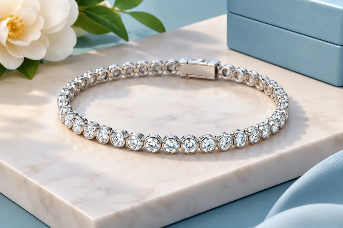 Why Choose a Bezel Set Diamond Tennis Bracelet
