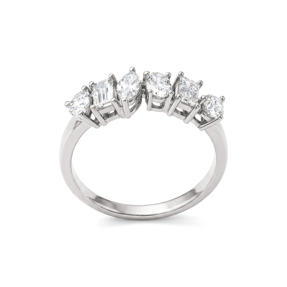 The Symphony Multi-Shape Diamond Ring View 10
