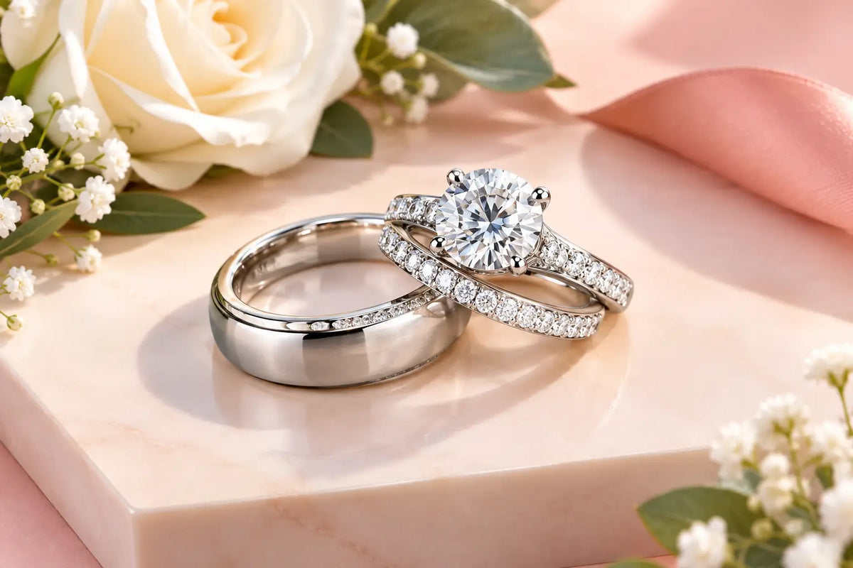 Bridal Wedding Rings Sets That Shine as One