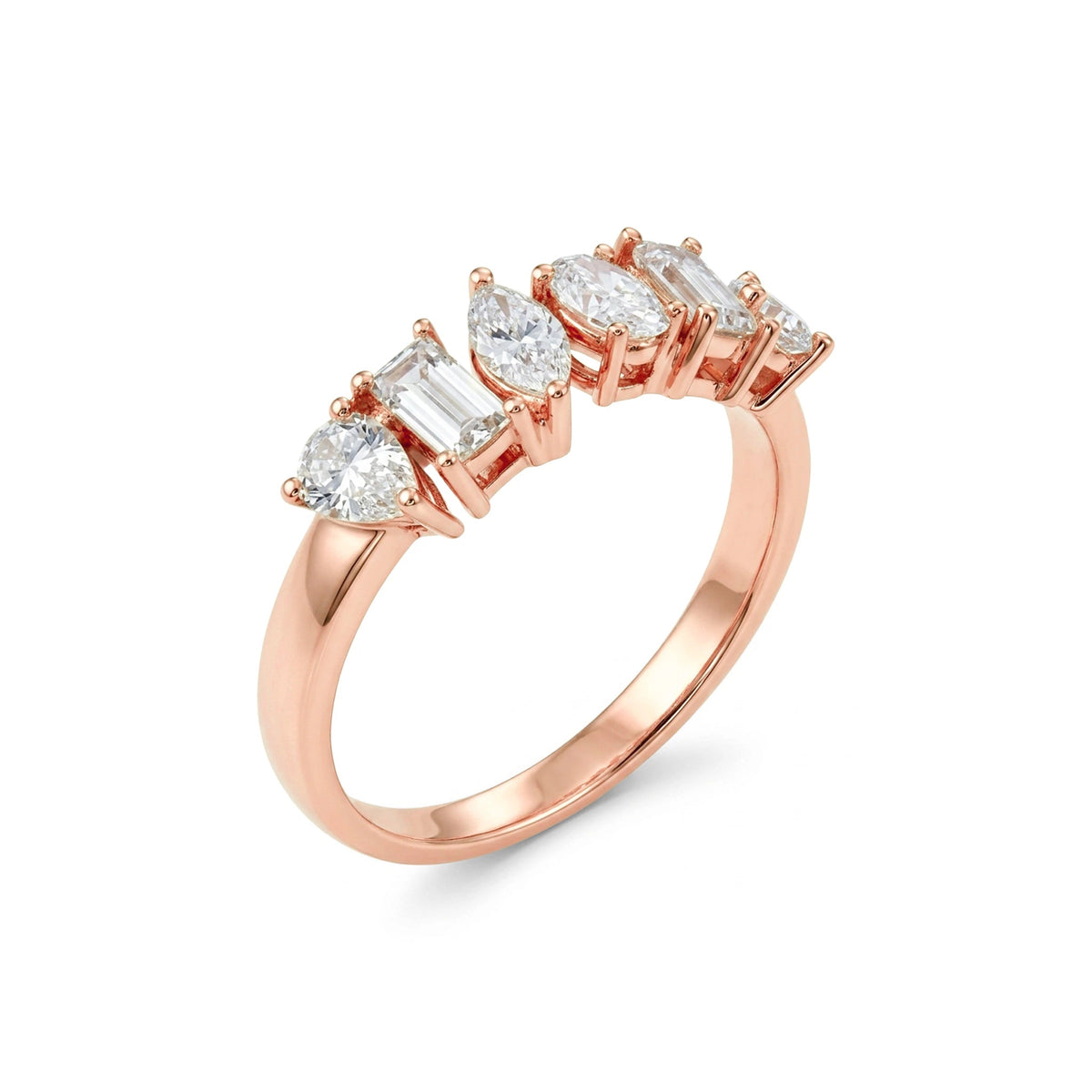 The Symphony Multi-Shape Diamond Ring View 7