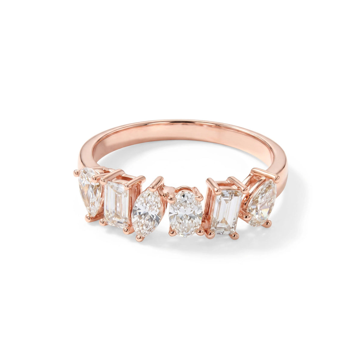 The Symphony Multi-Shape Diamond Ring View 5
